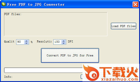 pdf转jpg工具免费版 v3.00 绿色版 截图1