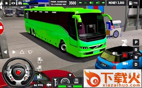 彩色巴士车(Bus Driving)截图2
