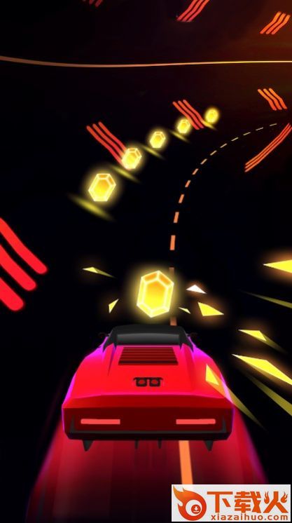 霓虹赛车手节奏赛道(Neon Racer)截图1