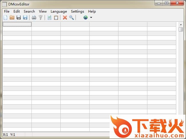 dmcsveditor中文版(csv文件编辑器) v2.9 官网免费版 截图1