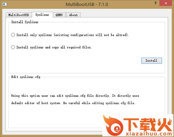 U盘启动Linux工具(MultiBootUSB) v7.2 官方版 截图2