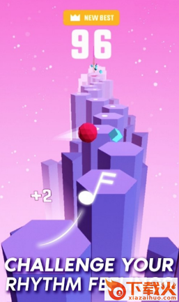 Splashy Tiles(悬崖跳球游戏)截图2