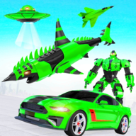 鲨鱼机器人改造游戏下载-鲨鱼机器人改造Flying Shark Robotv59 安卓版
