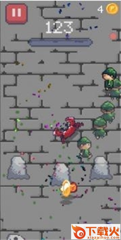 地牢怪物战斗Pixel Run截图1