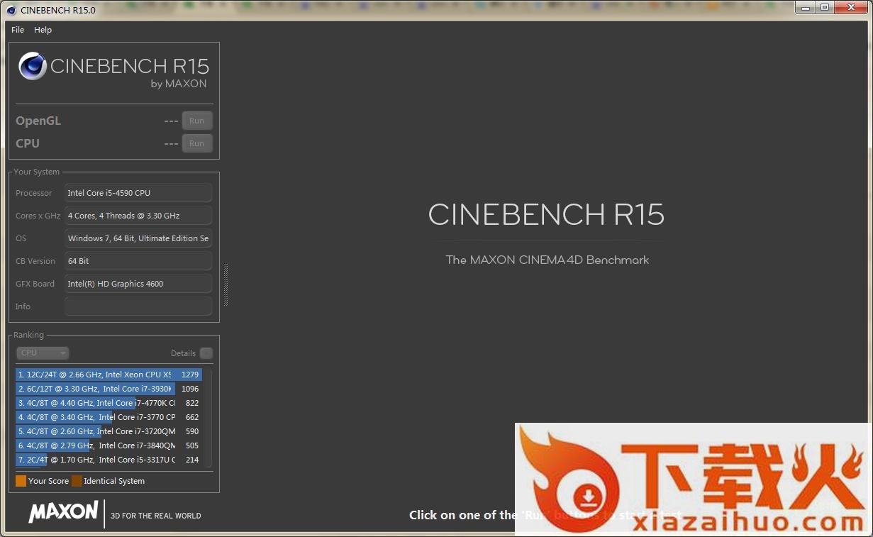 cinebench r15 中文版下载