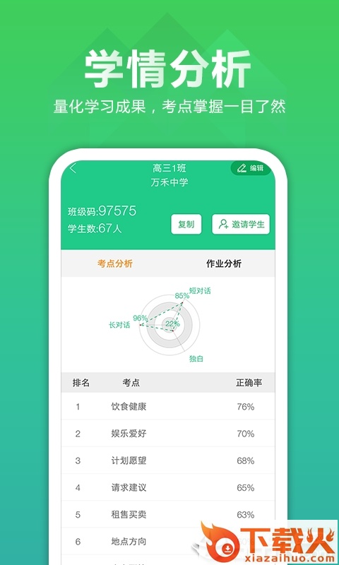 听力百分百教师端截图2