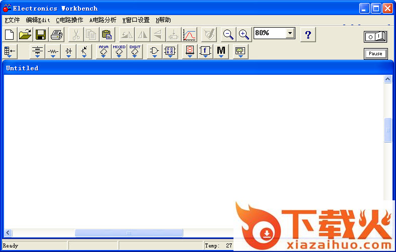 ewb(电路仿真软件) v5.0 绿色免费版 截图1