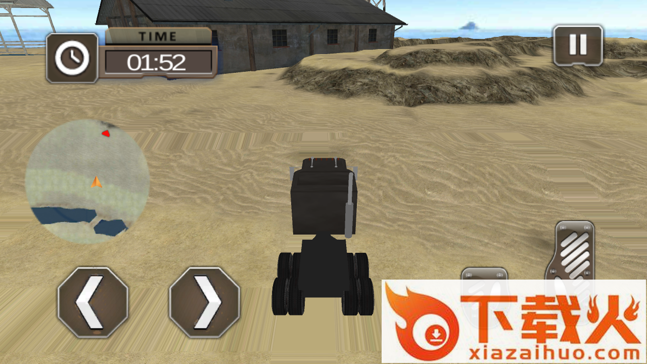 Offroad Military Camper Van(越野军用露营车游戏)截图1
