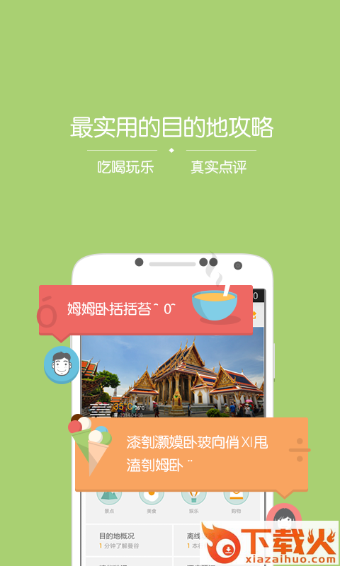 马蜂窝旅行攻略截图1