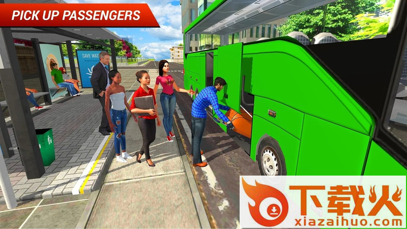 Coach Bus Driving Simulator(2018年教练车模拟器手游)截图2