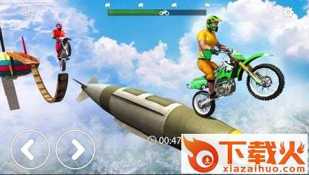 摩托山路越野赛Moto Stunt截图1
