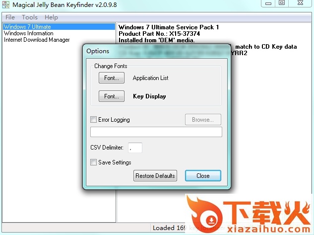 Magical Jelly Bean Keyfinder v2.0.10.12 最新版 截图1